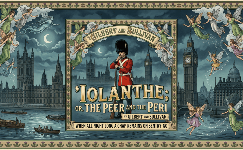 Landscape Victorian operetta performance